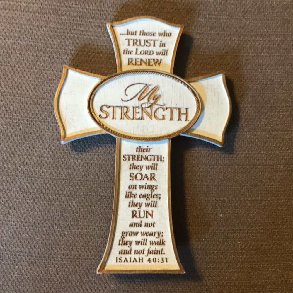 “My Strength” Cross